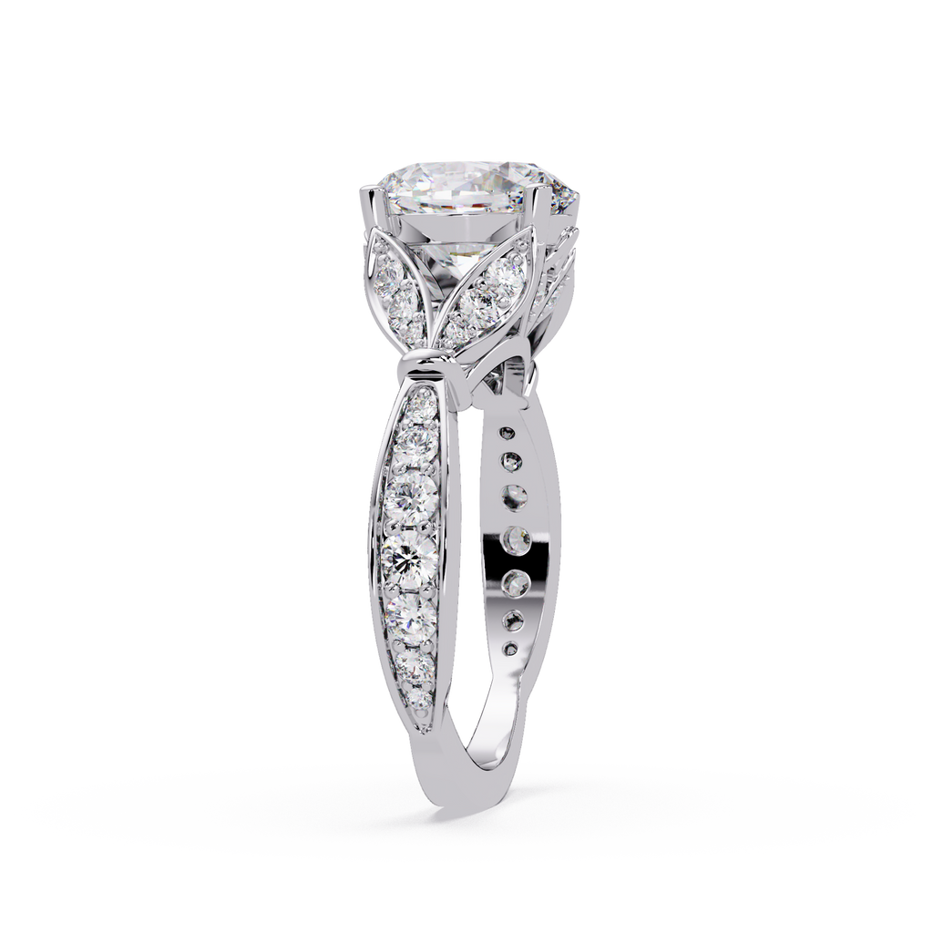 Classic Round Solitaire Engagement Ring