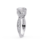 Classic Round Solitaire Engagement Ring