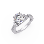 Classic Round Solitaire Engagement Ring