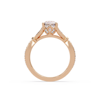 Vintage Cushion Cut Diamond Engagement Ring