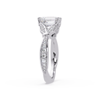 Emerald Cut Diamond Engagement Ring