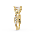 Emerald Cut Diamond Engagement Ring