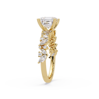 Nature Inspired Diamond Bridal Ring