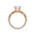 Nature Inspired Diamond Bridal Ring