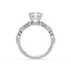 Nature Inspired Diamond Bridal Ring