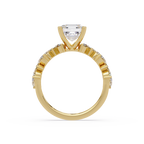 Nature Inspired Diamond Bridal Ring