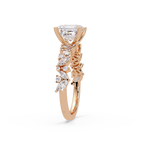 Nature Inspired Diamond Bridal Ring