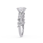Floral Engagement Ring