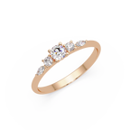 CAD028 Engagement Ring