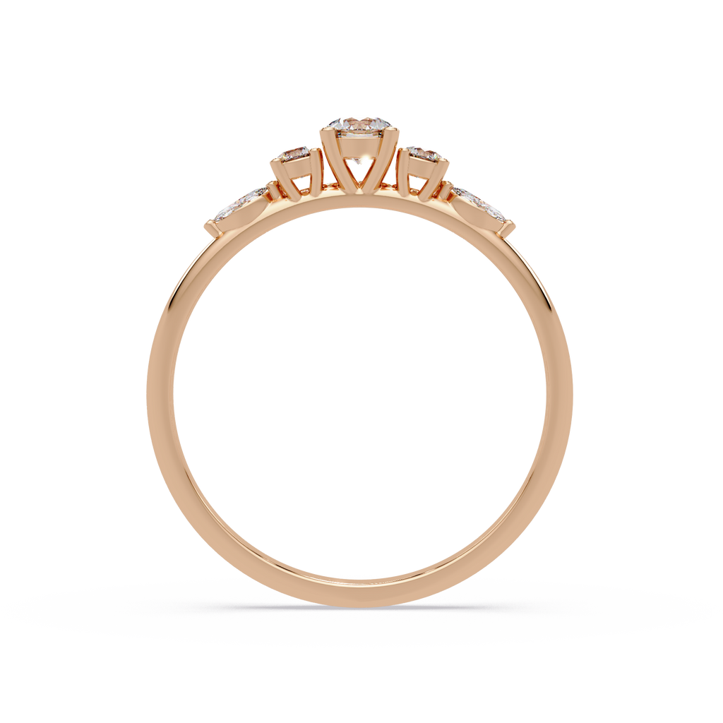 CAD028 Engagement Ring