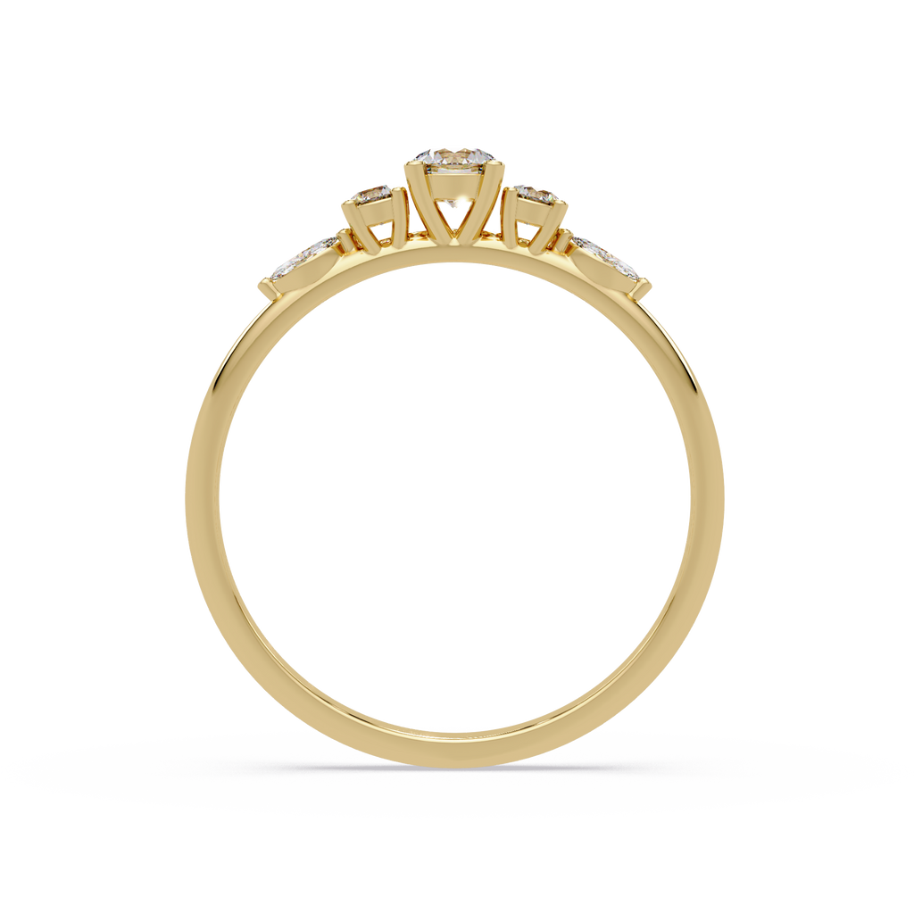 CAD028 Engagement Ring