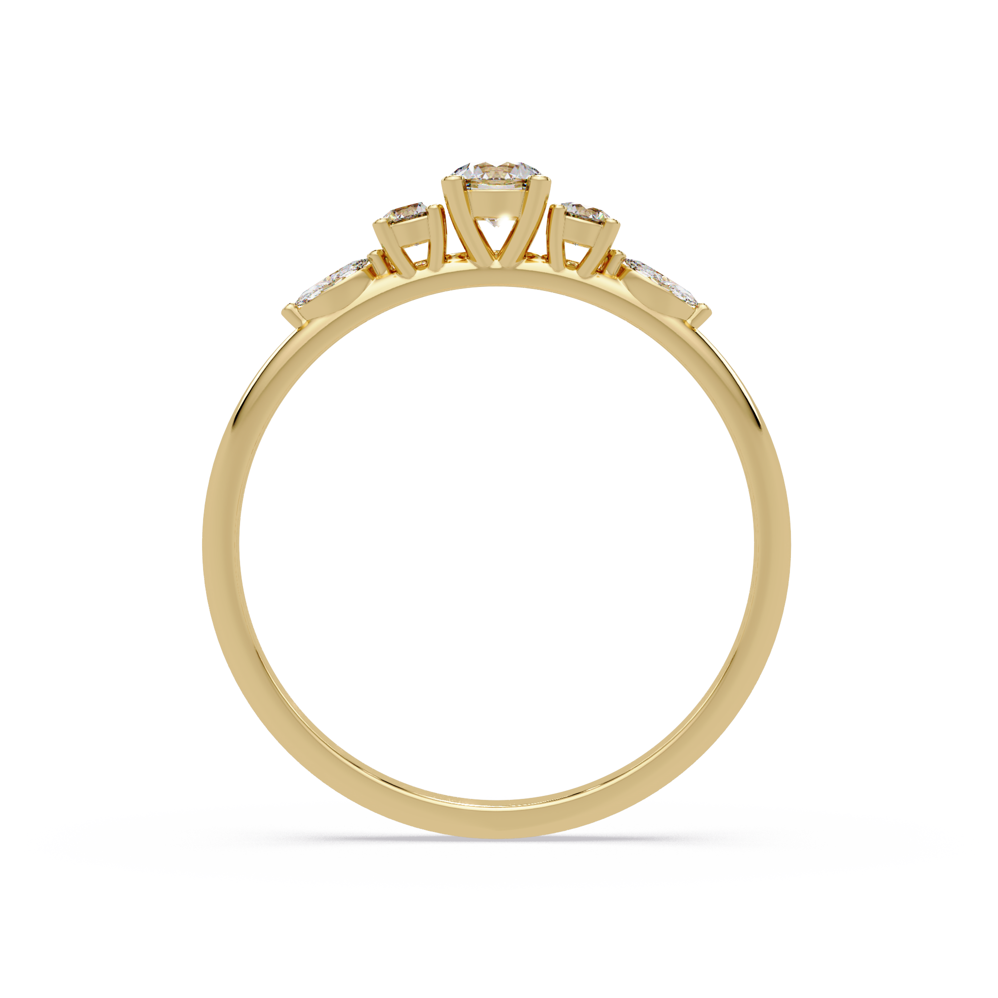 CAD028 Engagement Ring