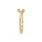 Marquise & Pear Diamond Bypass Engagement Ring