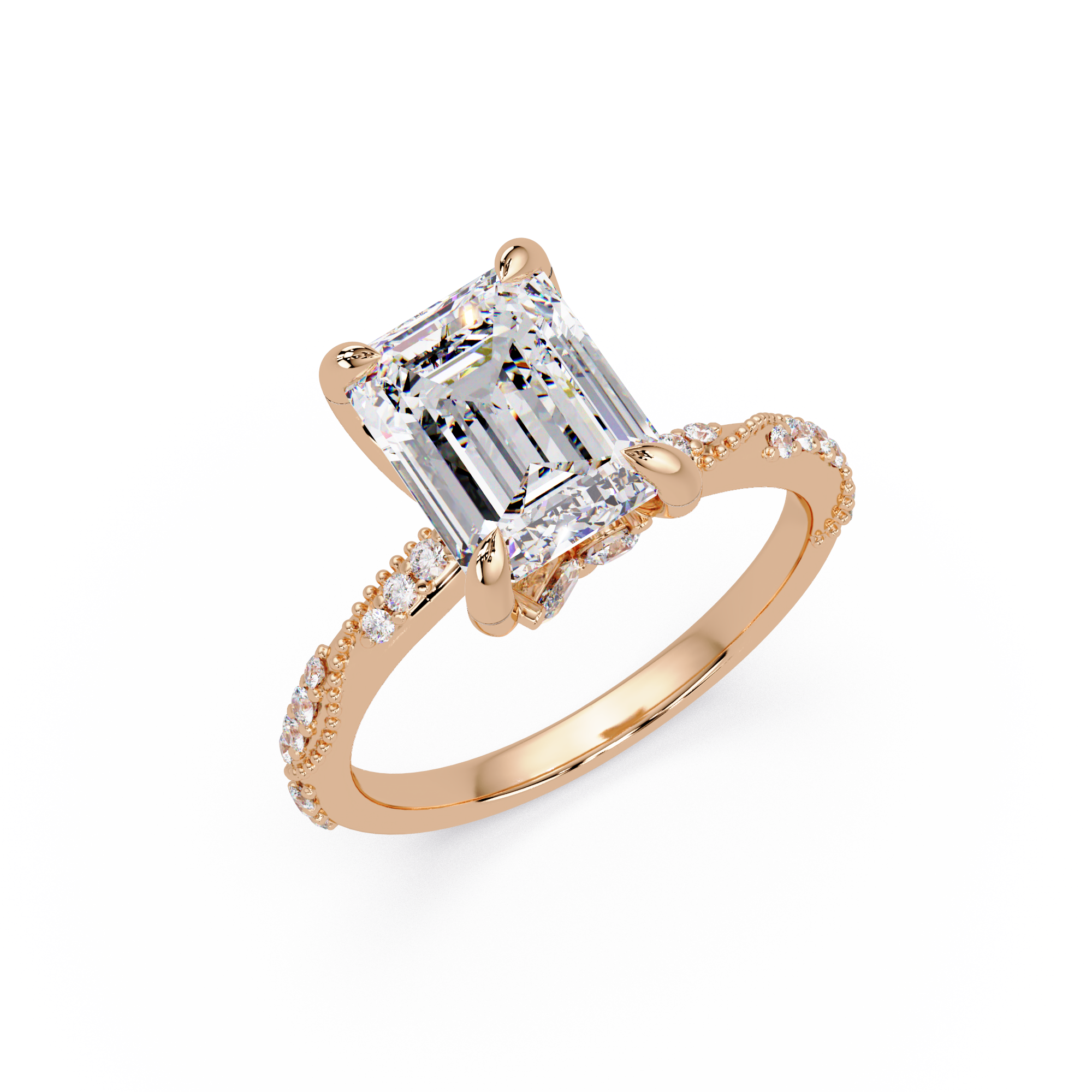 CAD045 Engagement Ring