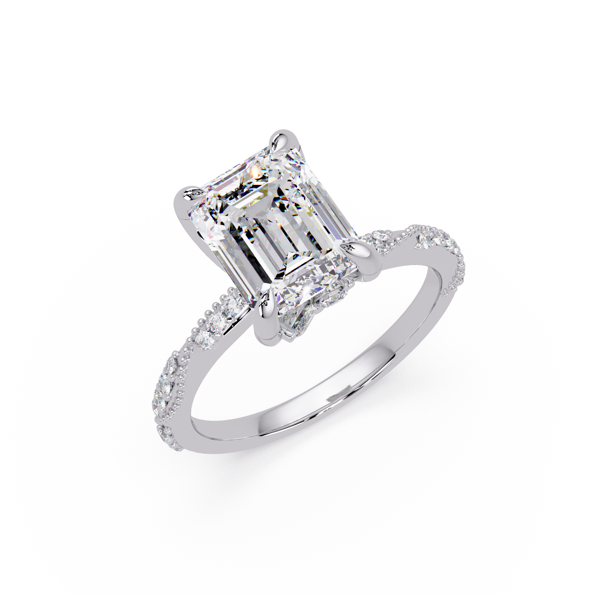 CAD045 Engagement Ring
