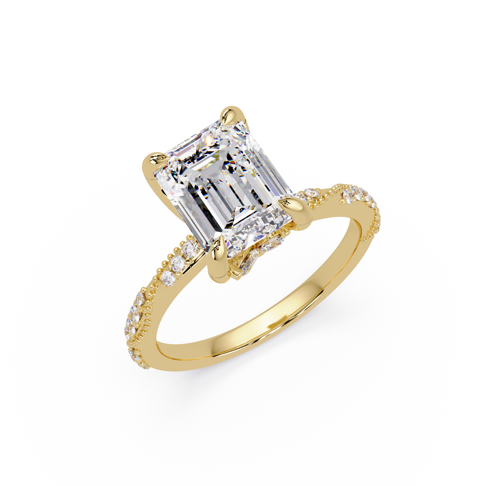 CAD045 Engagement Ring