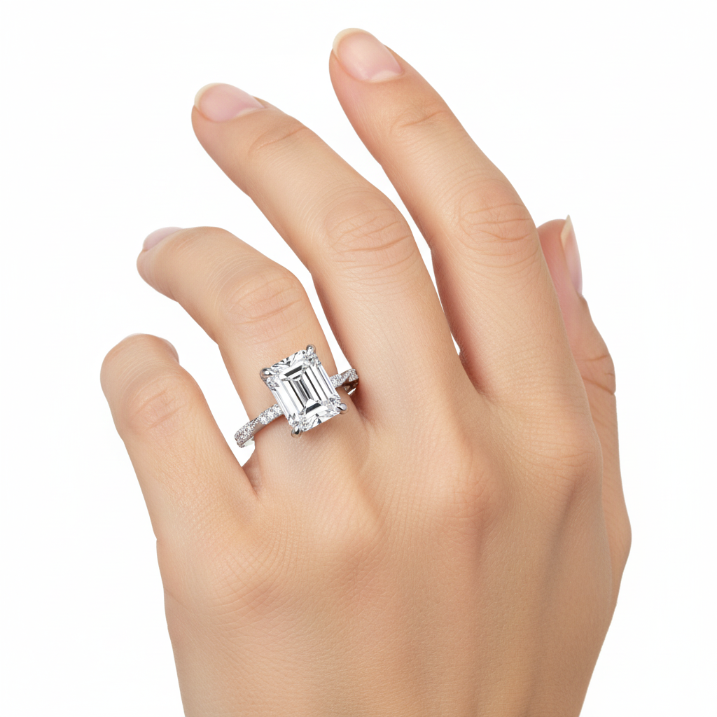 CAD045 Engagement Ring