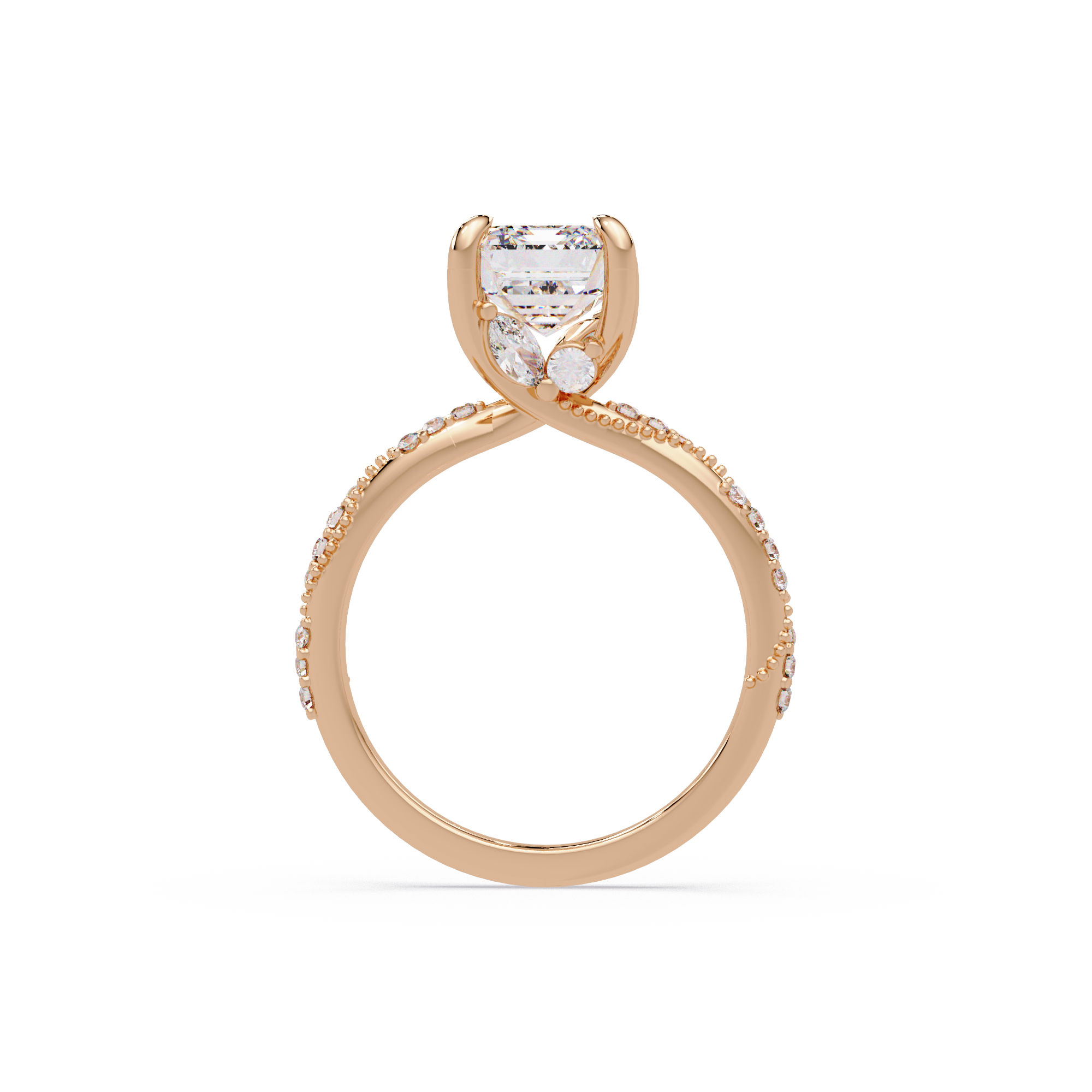 CAD045 Engagement Ring
