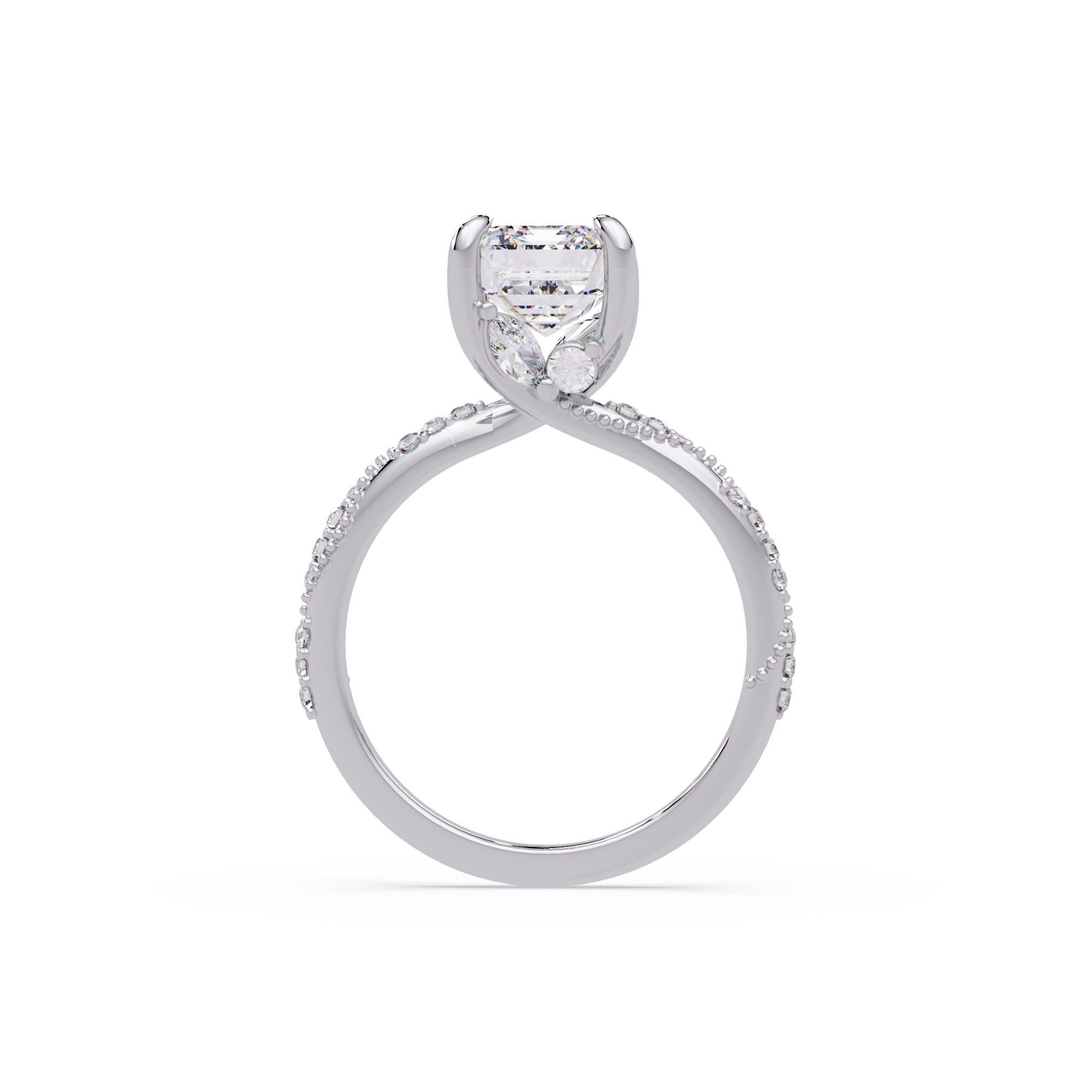 CAD045 Engagement Ring