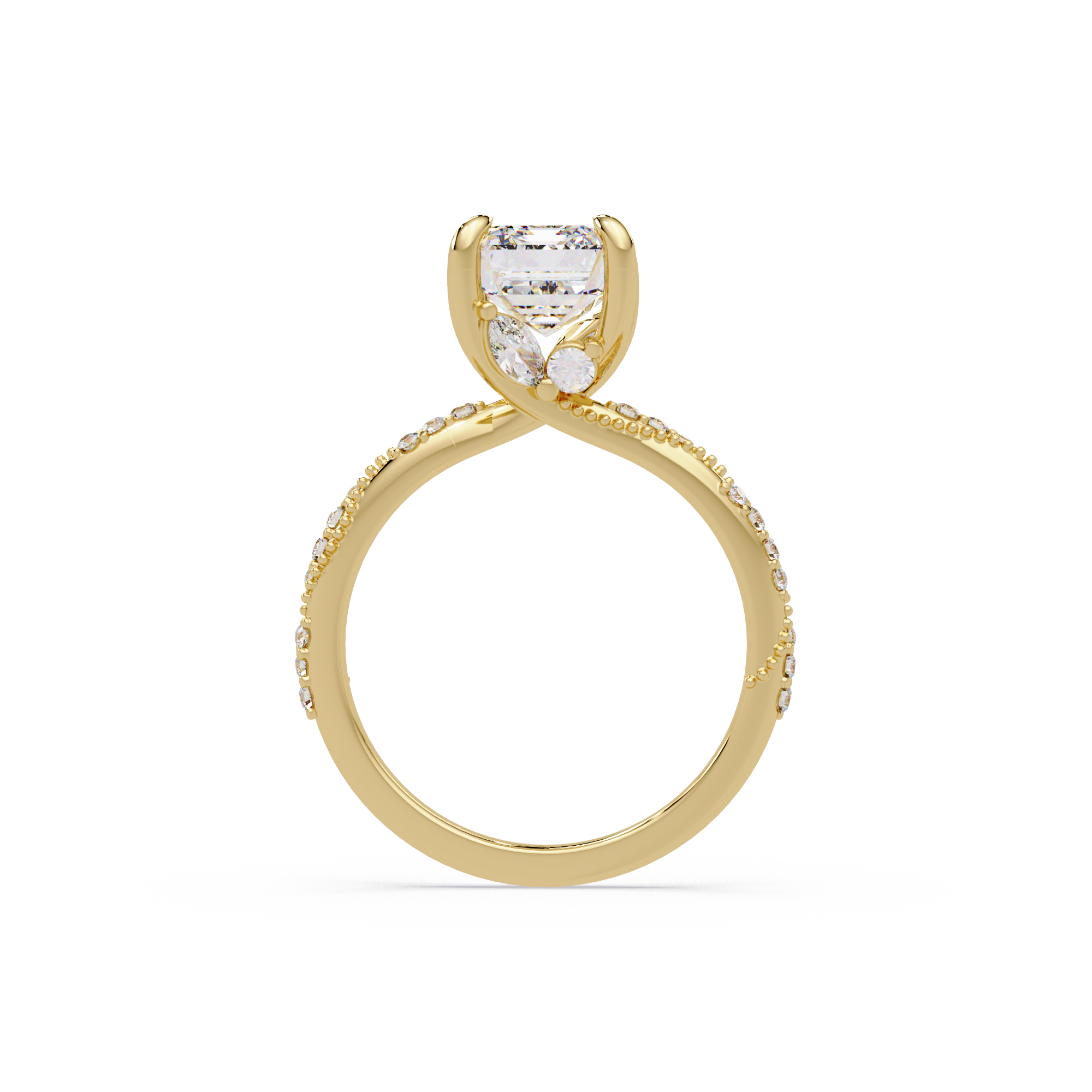 CAD045 Engagement Ring