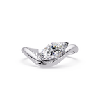 Minimalist Marquise Cut Solitaire Engagement Ring
