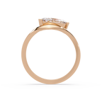 Minimalist Marquise Cut Solitaire Engagement Ring