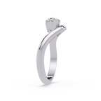 Minimalist Marquise Cut Solitaire Engagement Ring