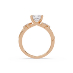 Artisan Emerald Cut Diamond Ring