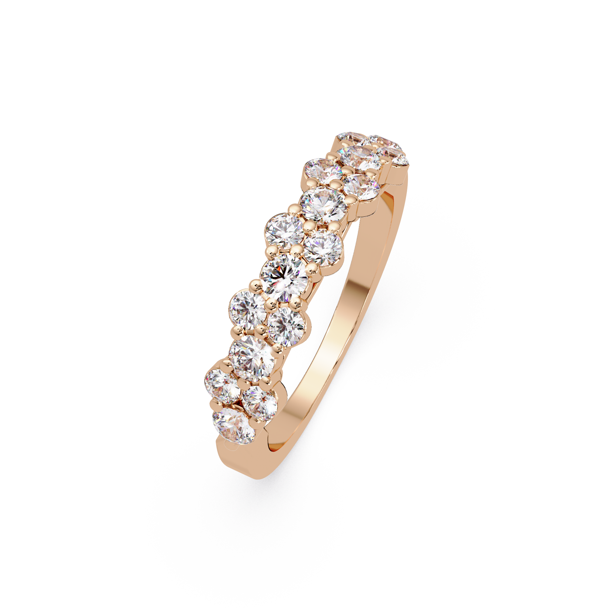 Nature Inspired Stackable Diamond Ring