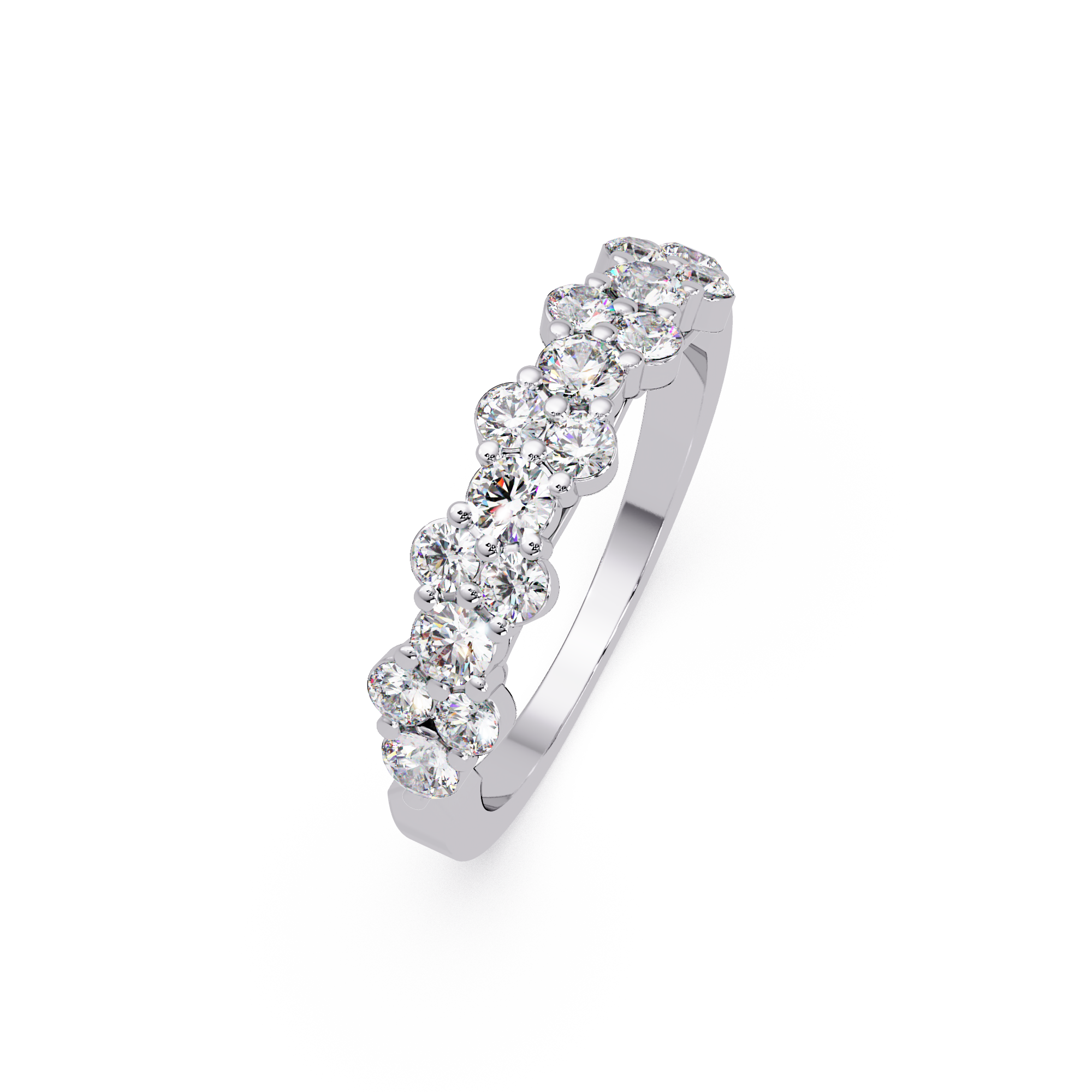 Nature Inspired Stackable Diamond Ring