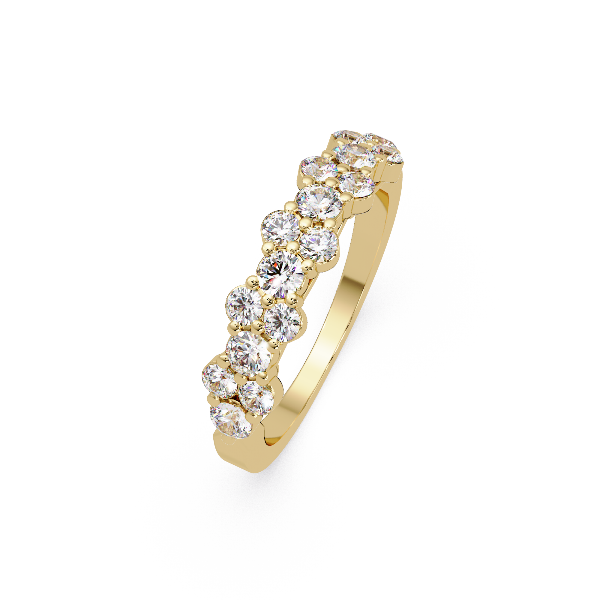 Nature Inspired Stackable Diamond Ring