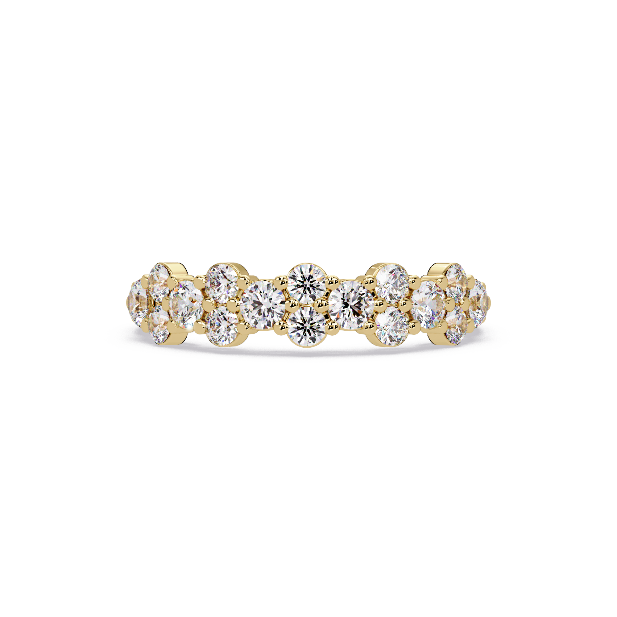 Nature Inspired Stackable Diamond Ring