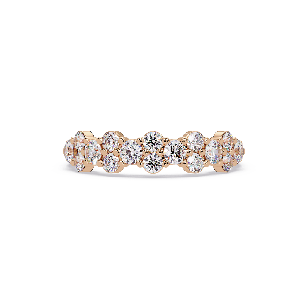 Nature Inspired Stackable Diamond Ring