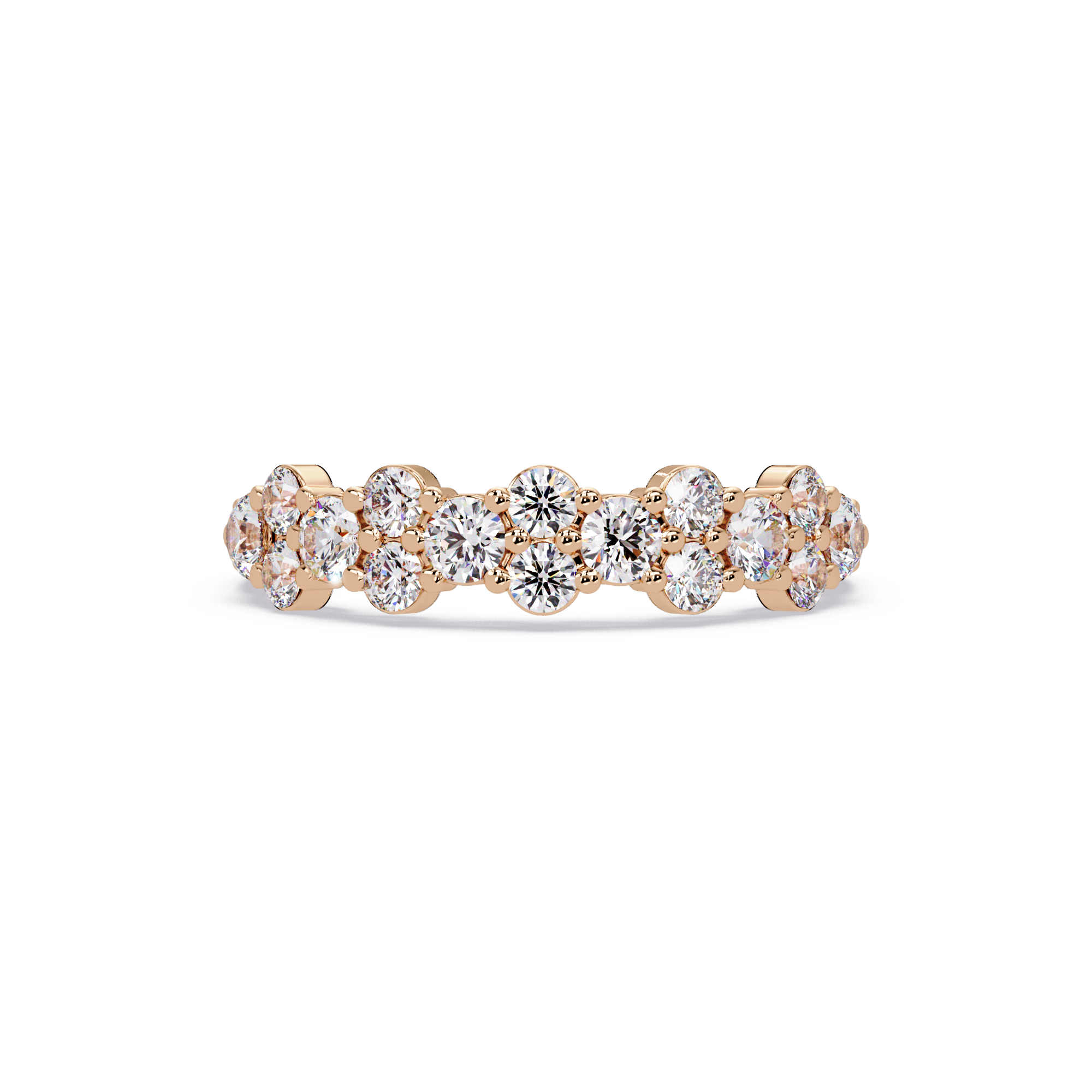 Nature Inspired Stackable Diamond Ring