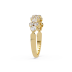 Nature Inspired Stackable Diamond Ring