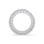 Emerald Cut Diamond Eternity Band Ring