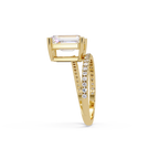 Emerald Cut Solitaire Diamond Engagement Ring