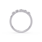 Round Cut Diamond Open Wrap Ring