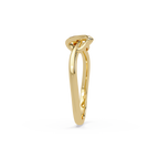 Elegant Diamond Infinity Wave Ring