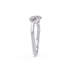 Elegant Diamond Infinity Wave Ring