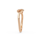 Elegant Diamond Infinity Wave Ring
