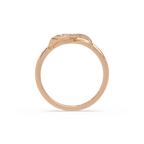 Elegant Diamond Infinity Wave Ring