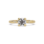 Floating Prong Solitaire Diamond Ring