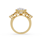 Pear Cut Diamond Engagement Ring