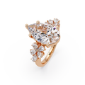 Pear Cut Diamond Engagement Ring
