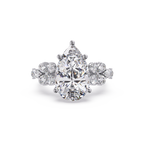 Pear Cut Diamond Engagement Ring