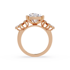 Pear Cut Diamond Engagement Ring