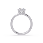 Exquisite East-West Radiant Cut Diamond Ring