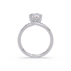 Exquisite Cushion Cut Diamond Split Dual-Band Ring