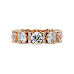 Round Cut Diamond Ladies Ring